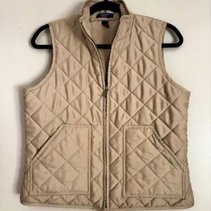 Chaos Tan Quilted Vest